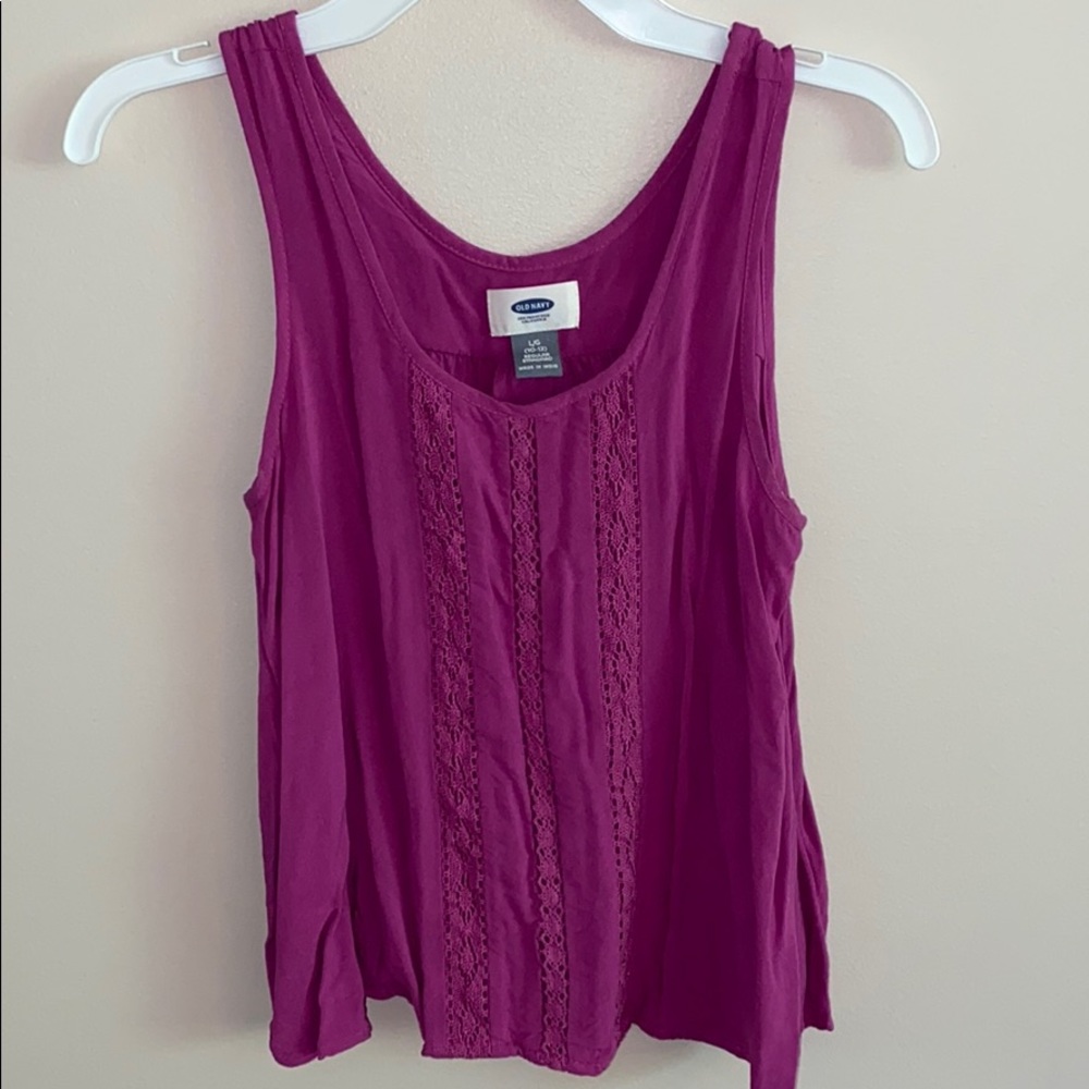 Old Navy girl’s dressy tank top